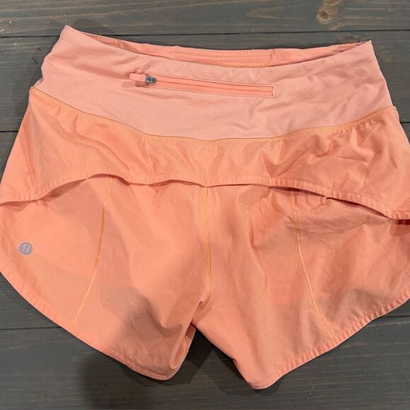 Lululemon Speed Up Short long 4” - Picture 2 of 3